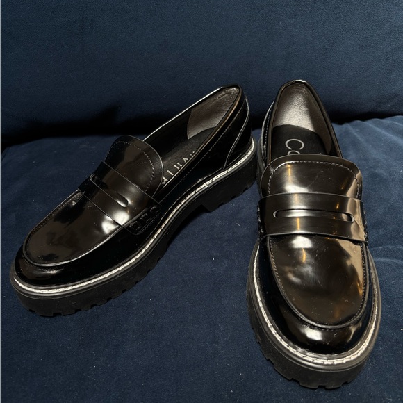 NEVER WORN Calvin Klein Leather Loafers - Picture 3 of 5